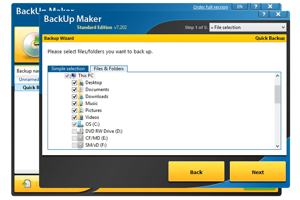 BackUp Maker Professional 9.201 Crack Plus 2022 Free Download