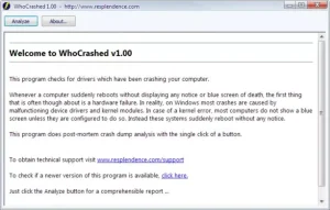 WhoCrashed 7.05 Crack + Serial Key 2023 Free Download